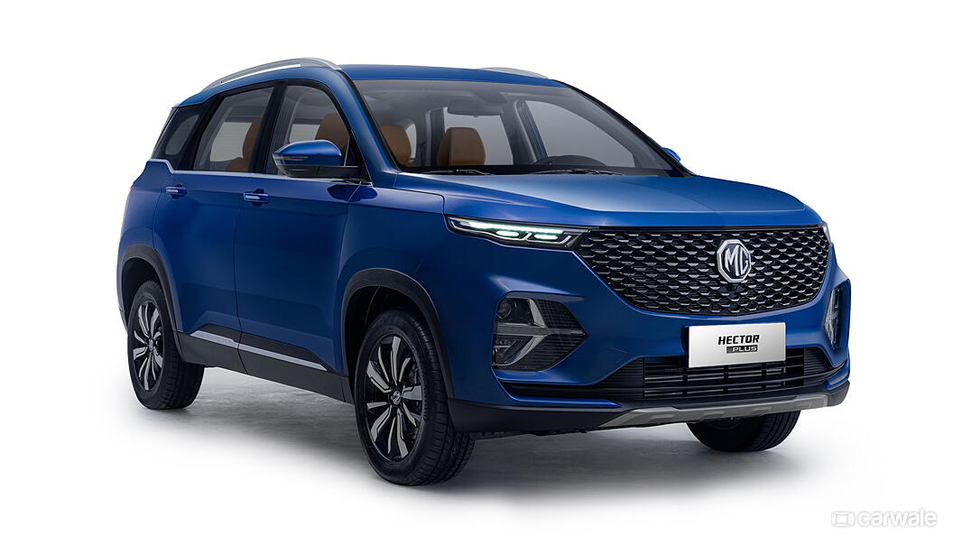 MG Hector Plus Right Front Three Quarter