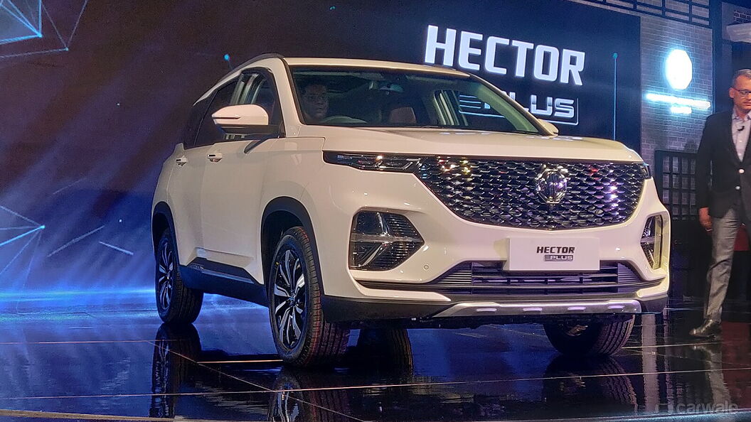 Discontinued MG Hector Plus 2020 Front View