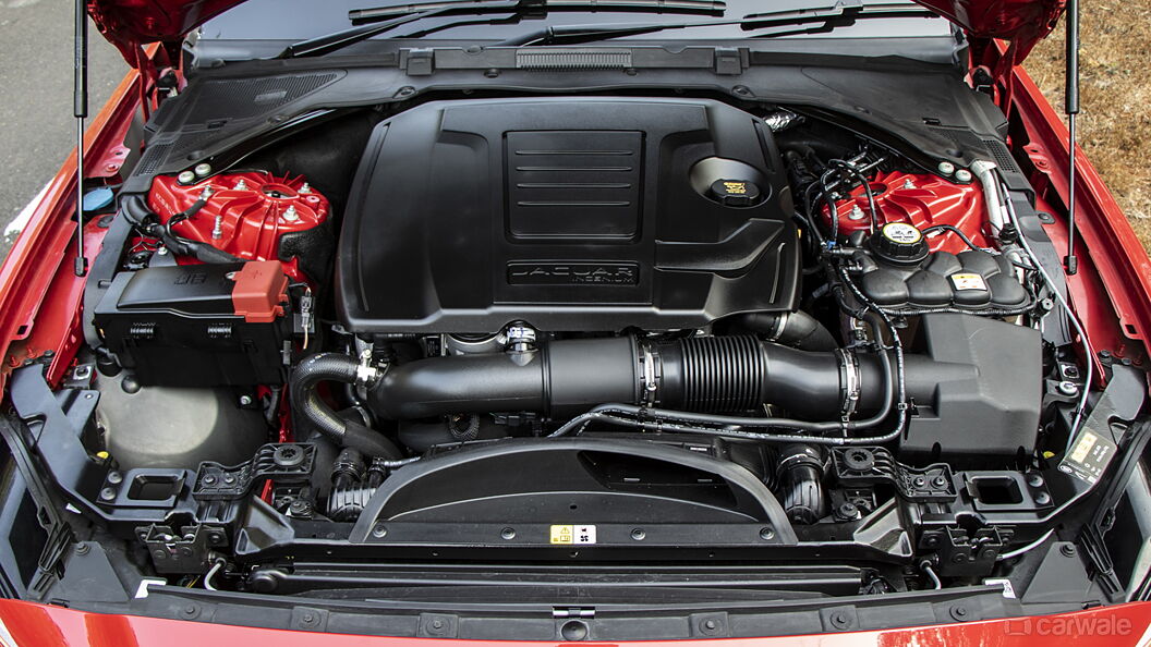 Jaguar XE Engine Bay