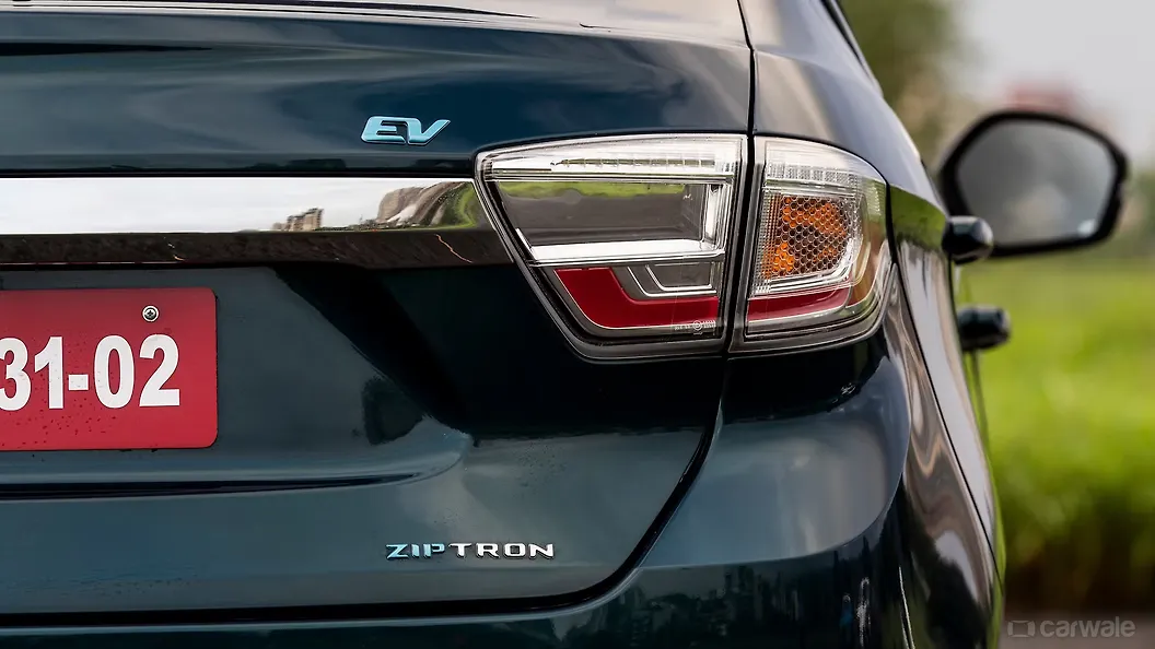 Tigor EV Rear Badge Image, Tigor EV Photos in India - CarWale