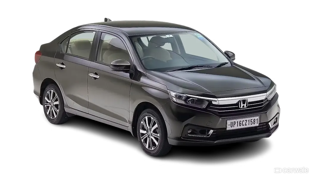 होंडा दूसरी जनरेशन की अमेज़  ठीक सामने तीन चौथाई