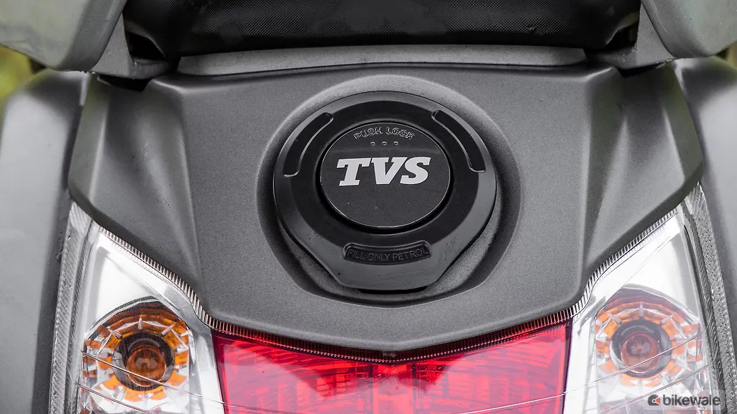 TVS Jupiter Open Fuel Lid Image BikeWale