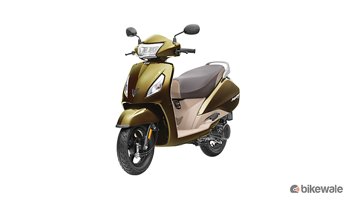 TVS Jupiter Left Front Three Quarter Image – BikeWale