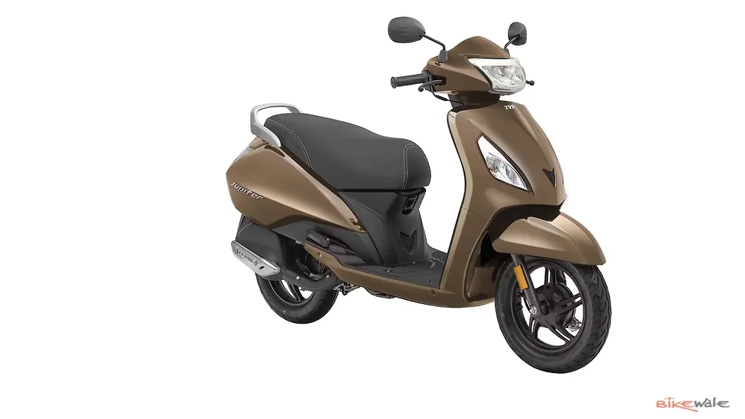 TVS Jupiter Front ThreeQuarter Image BikeWale