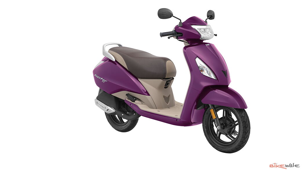 TVS Jupiter Front Three-Quarter Image – BikeWale