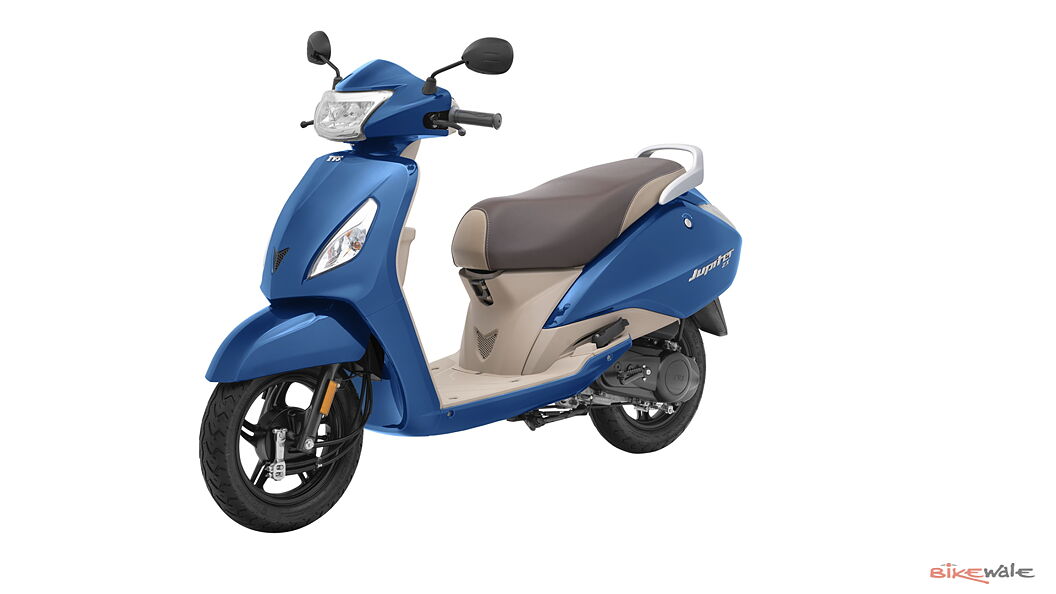 TVS Jupiter Front Three-Quarter Image – BikeWale