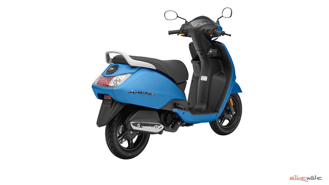 TVS Jupiter Rear Three-Quarter Image – BikeWale