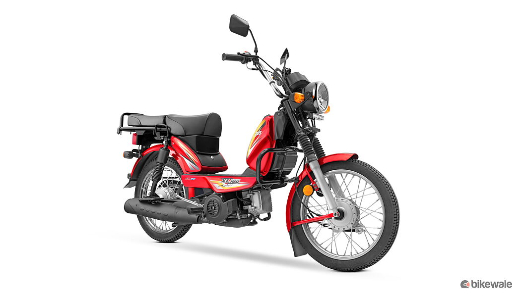 TVS XL 100 Heavy Duty Front Three-Quarter