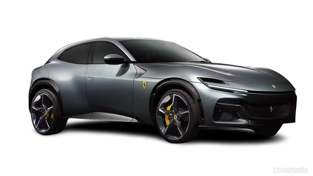 फ़रारी पुरोसांगु एसयूवी ठीक सामने तीन चौथाई