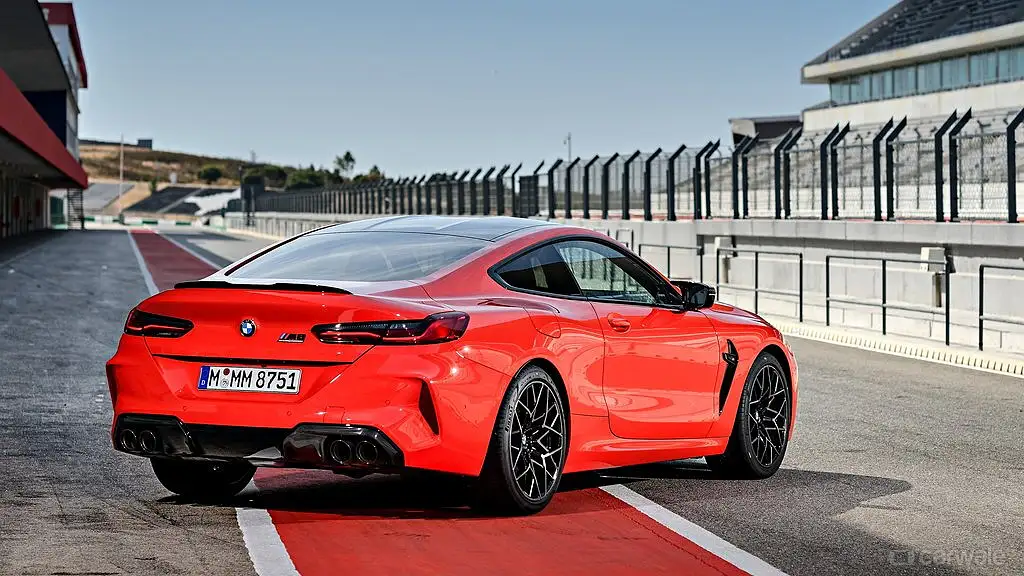 BMW M8 Rear View