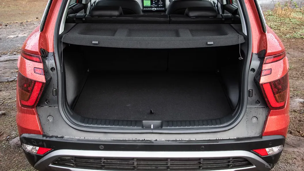 Creata Rear Hyundai Creta 2025 Model Boot Space
