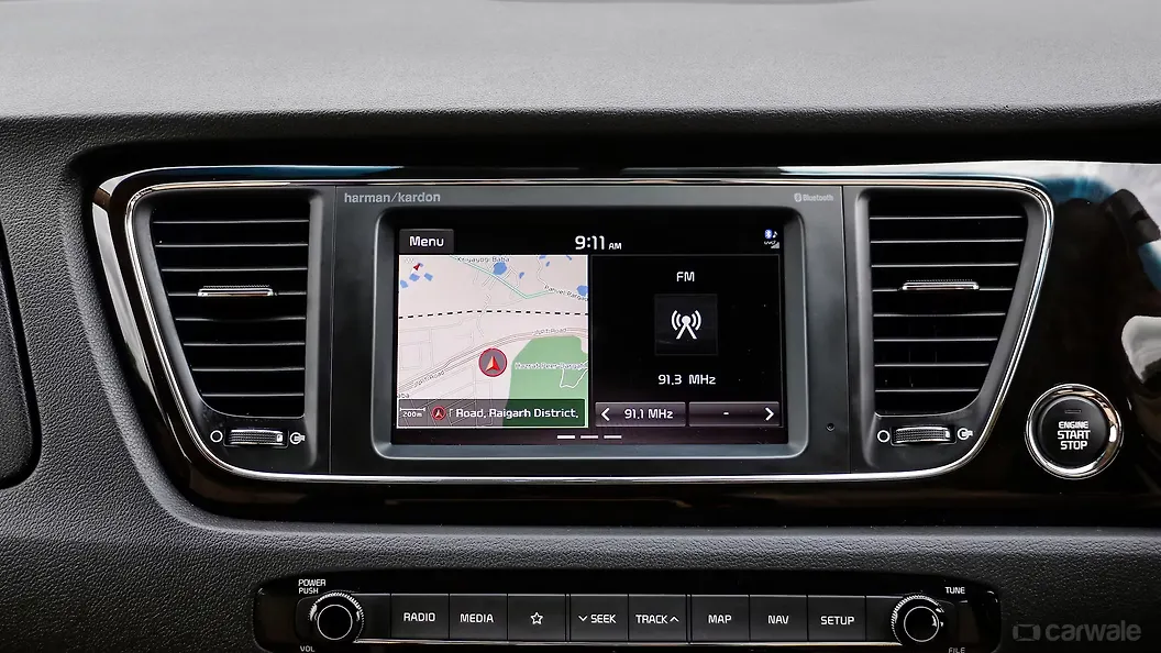 Carnival Infotainment System Image, Carnival Photos in India CarWale