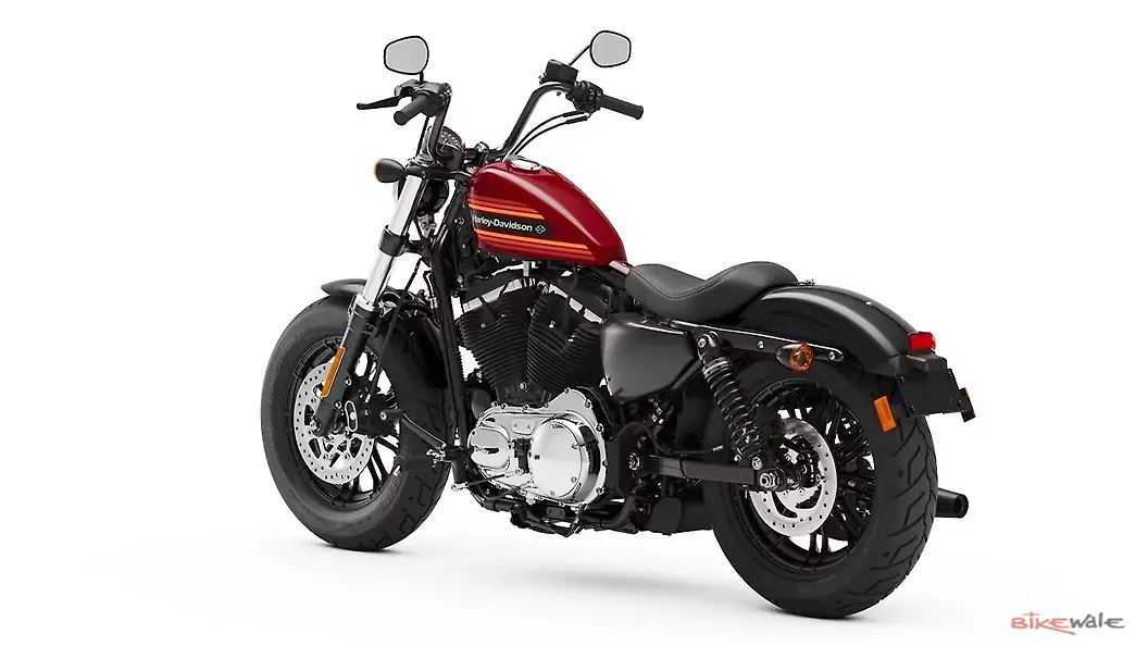 Harley-Davidson Forty Eight Special Rear Three-Quarter Image – BikeWale