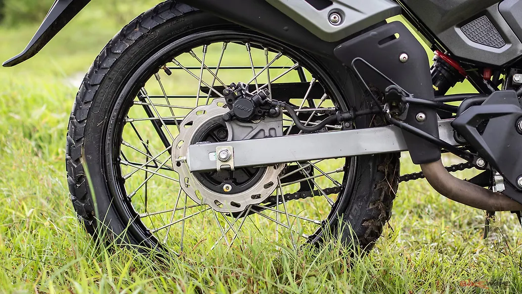 Hero Xpulse 200 Rear Spoke Wheel Image BikeWale
