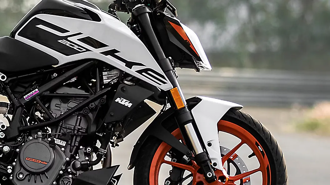 KTM 200 Duke Front Suspension Image 