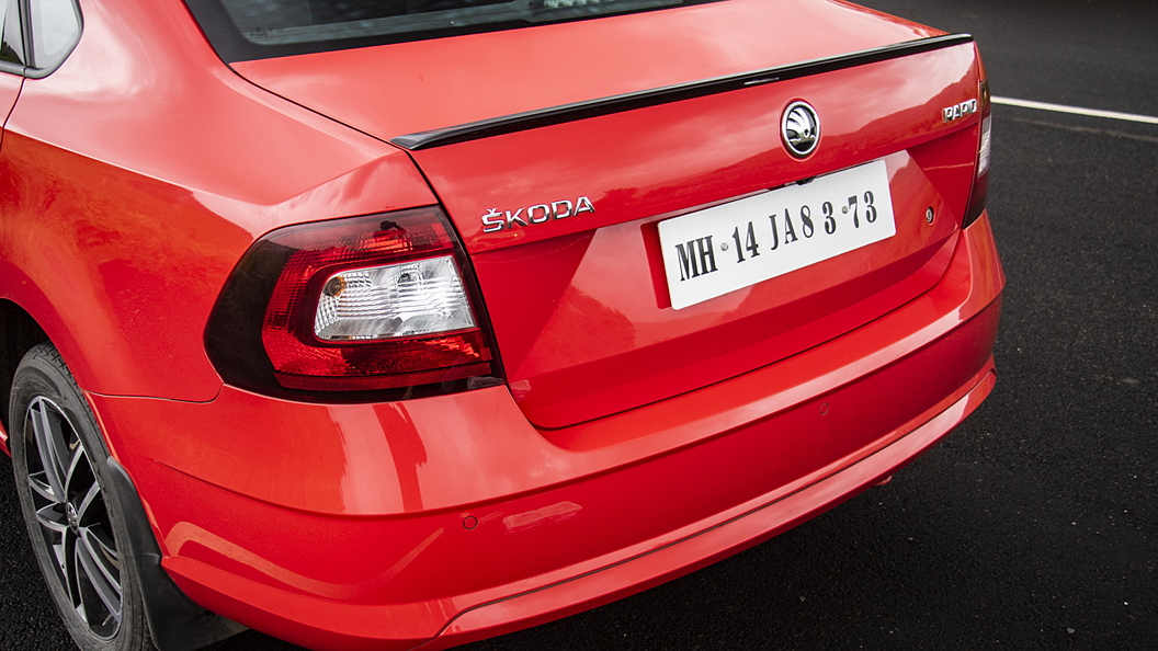 skoda rapid spoiler price