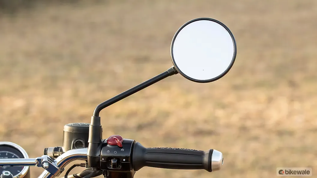 Royal Enfield Interceptor 650 Rear View Mirror Image BikeWale