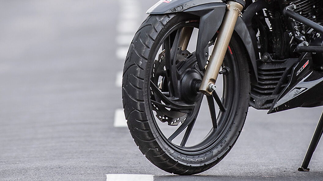 Apache rtr 200 store front tyre size