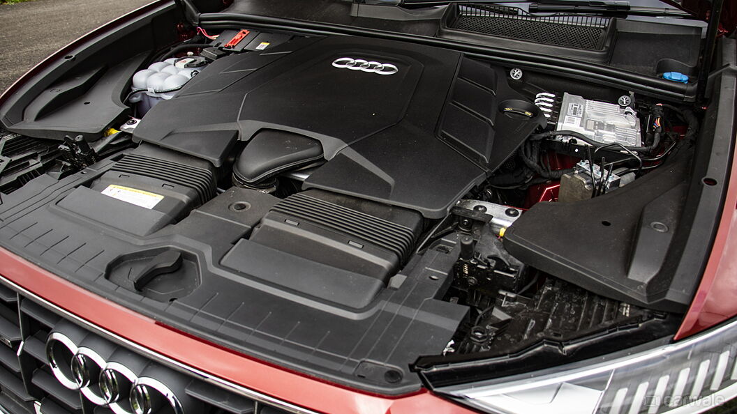 Audi Q8 Engine Shot
