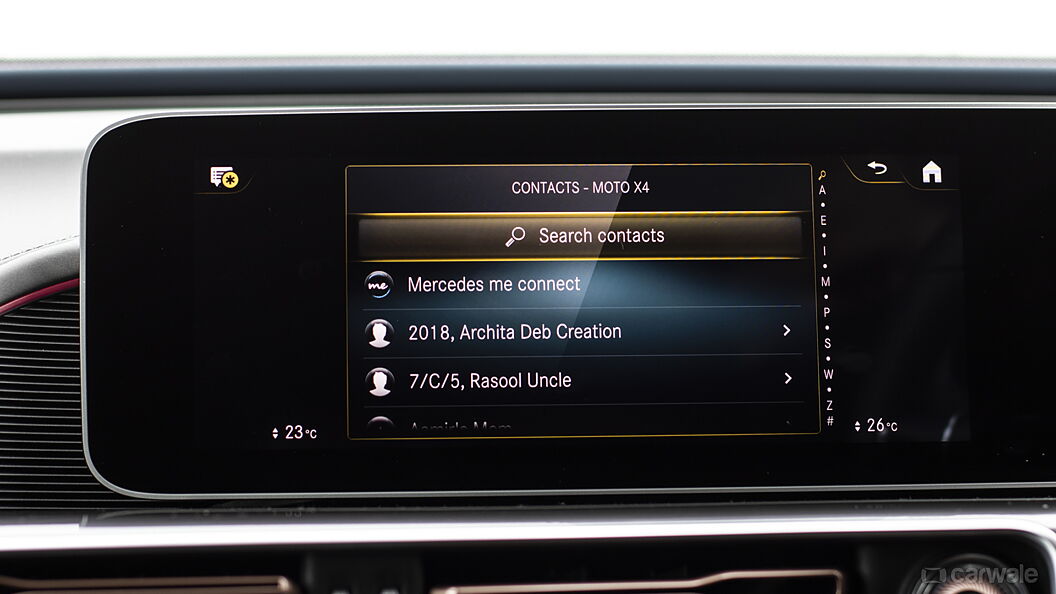 Mercedes-Benz EQC Infotainment System