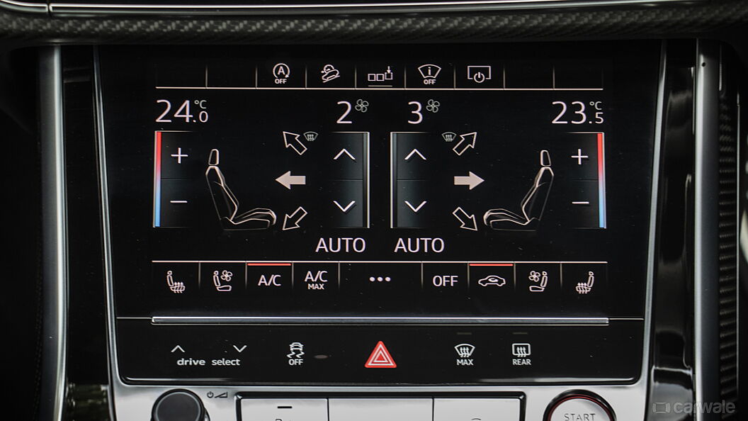 Audi RS Q8 AC Controls