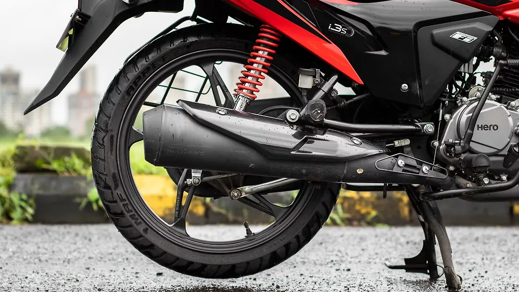 Hero Glamour Rear Alloy Wheel Image BikeWale