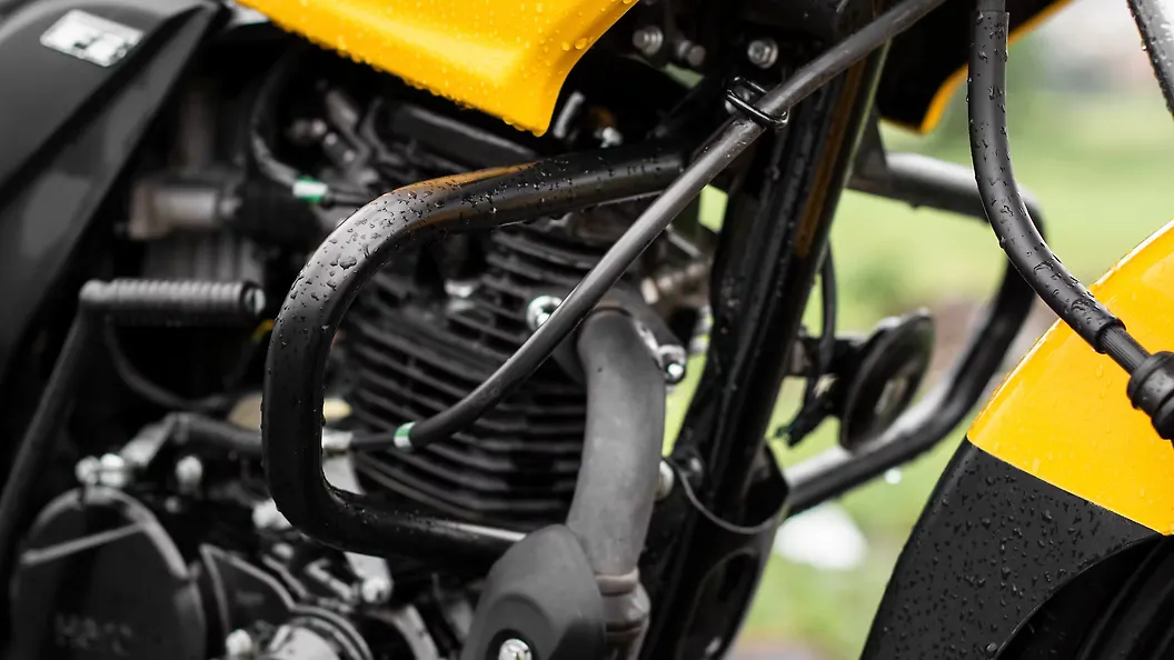 Hero Passion Pro Engine Image BikeWale