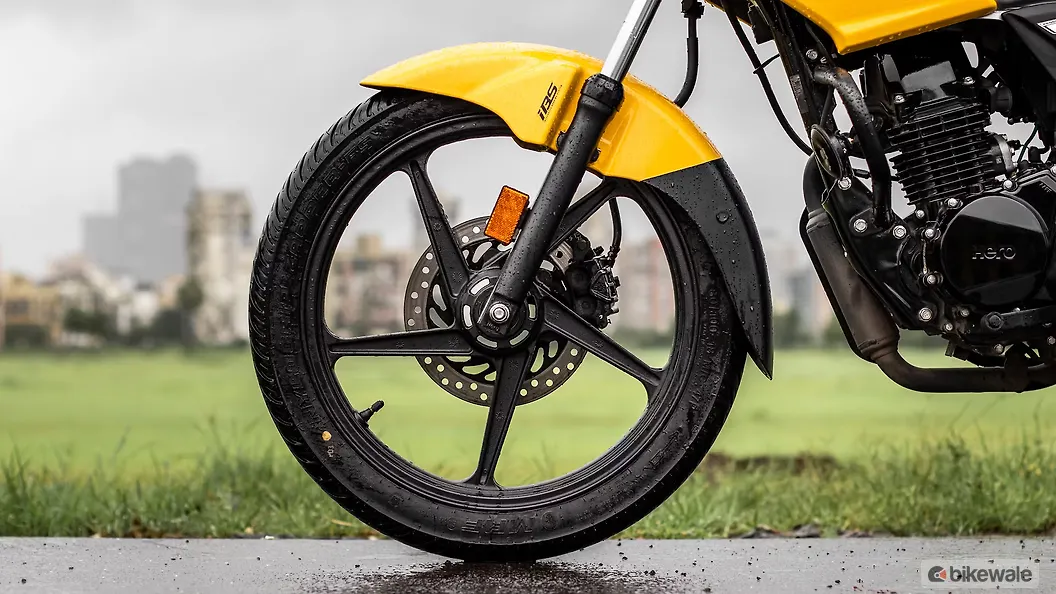 Hero Passion Pro Front Alloy Wheel Image BikeWale