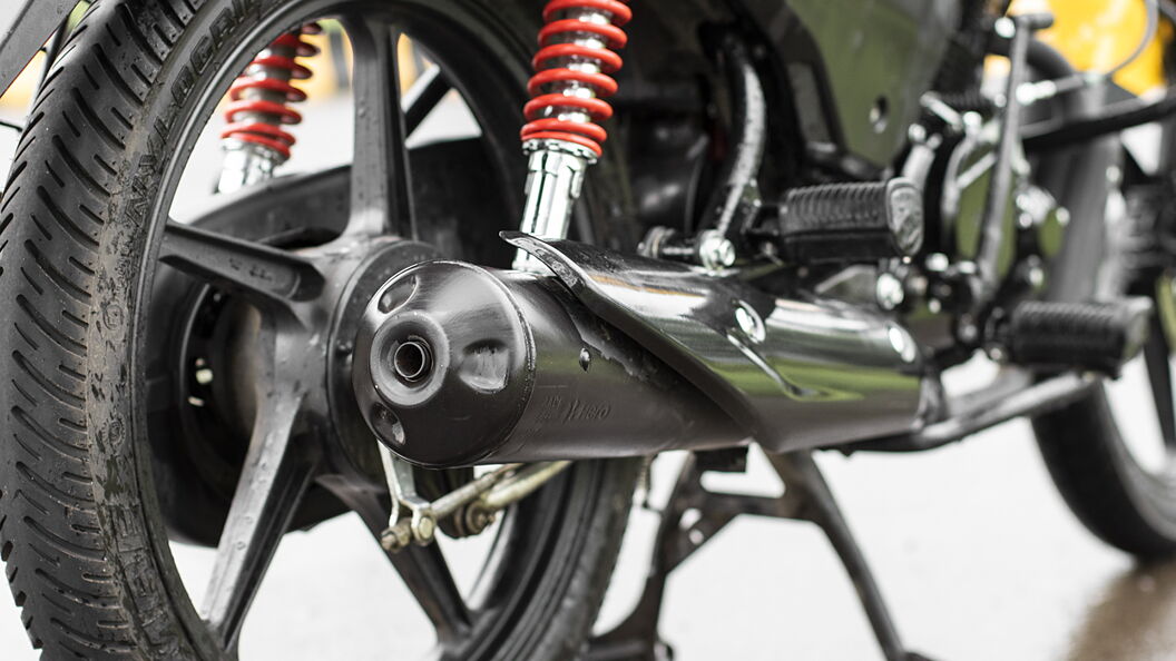 Hero Passion Pro Silencer Muffler Image BikeWale