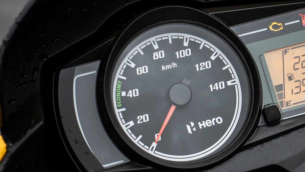 hero passion pro speedometer