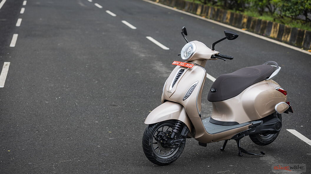 Bajaj Chetak Left Side View Image – BikeWale