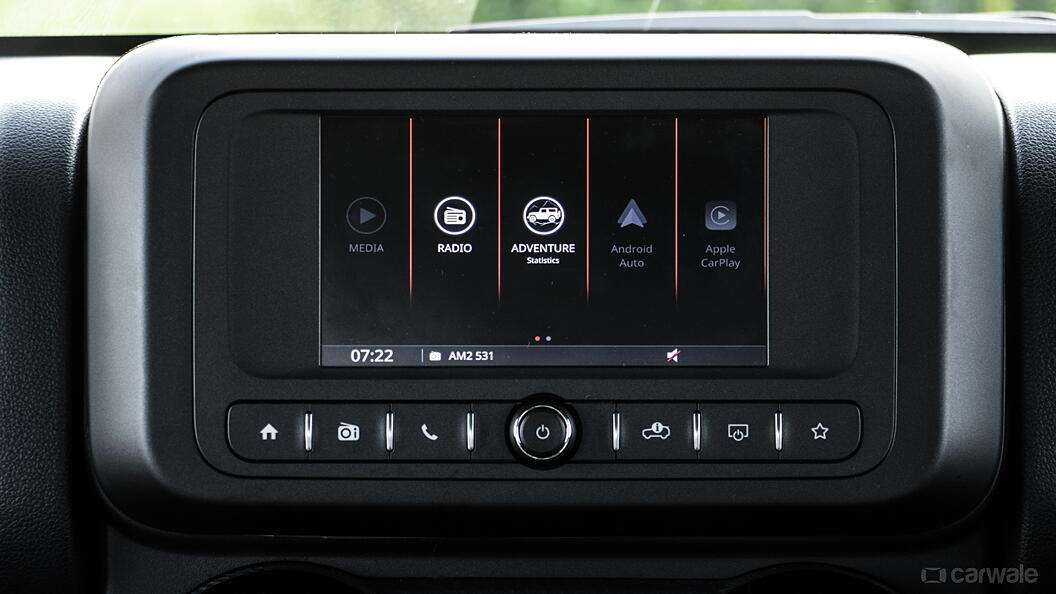 Thar Infotainment System Image, Thar Photos in India - CarWale