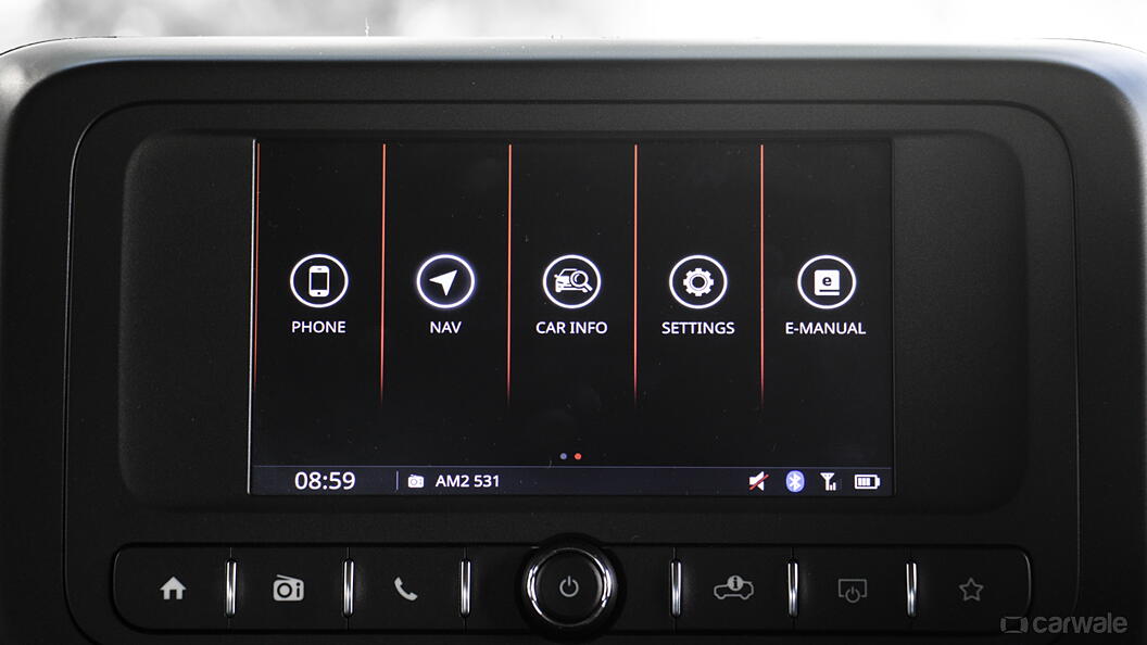 Thar Infotainment System Image, Thar Photos in India - CarWale