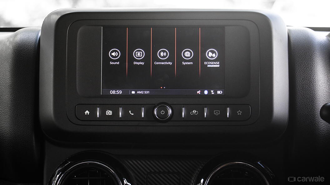 Thar Infotainment System Image, Thar Photos in India - CarWale