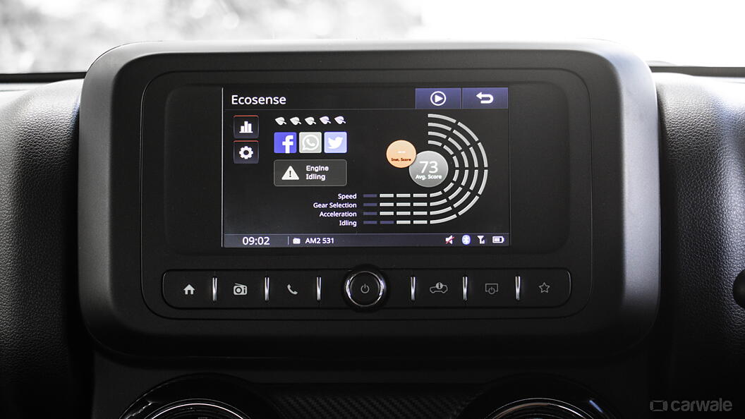 Thar Infotainment System Image, Thar Photos in India - CarWale