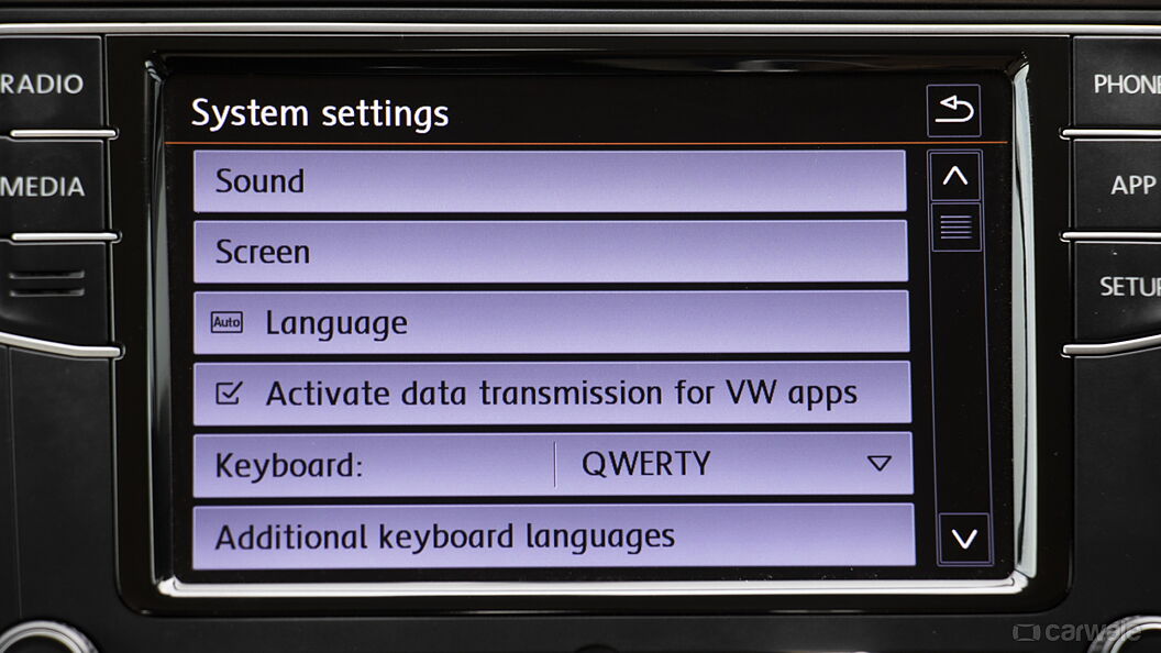 Volkswagen Vento Infotainment System