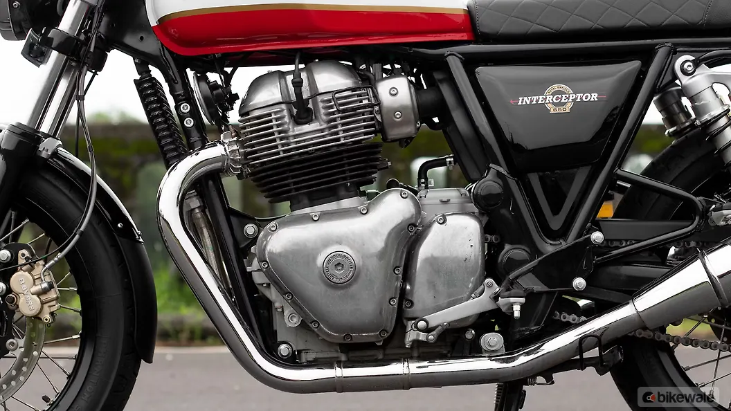Royal Enfield Interceptor 650 Engine From Left Image BikeWale
