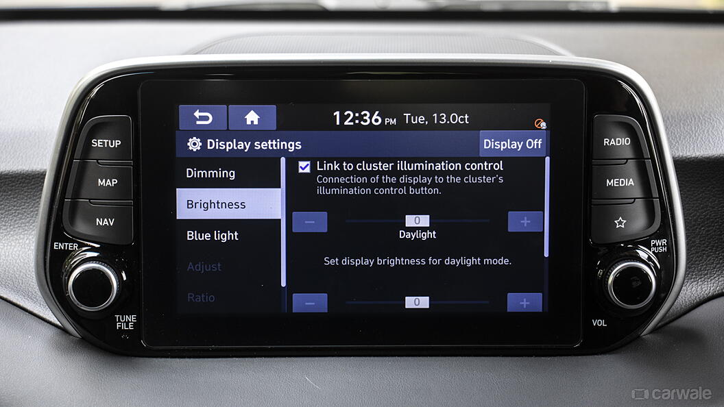 Tucson Infotainment System Image, Tucson Photos in India CarWale