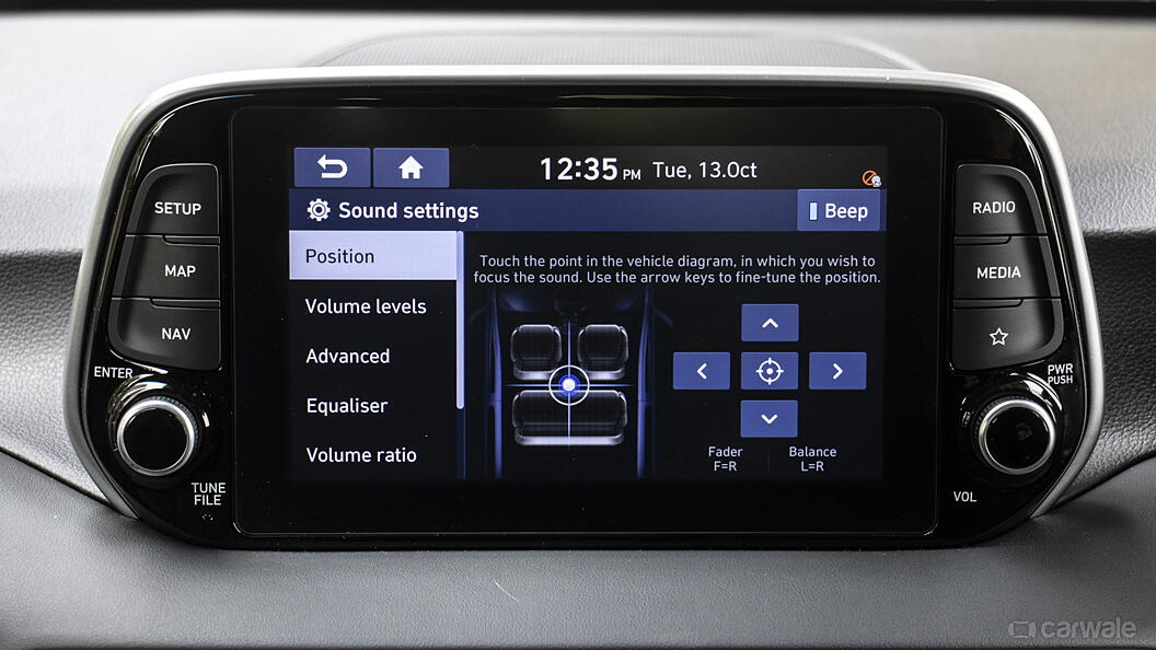 Tucson Infotainment System Image, Tucson Photos in India CarWale