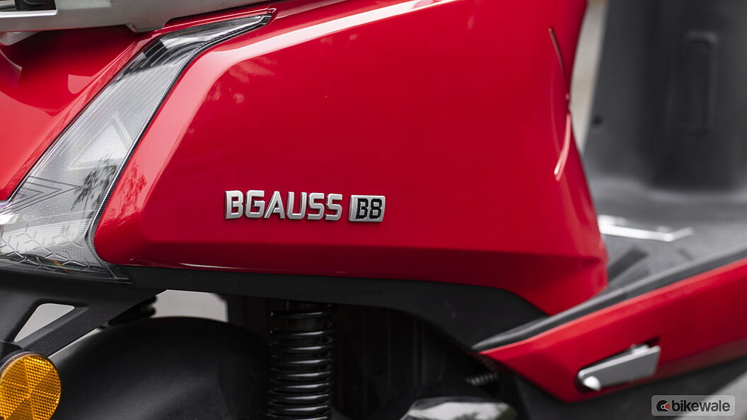 BGauss B8 Front Panel Badging/Logo