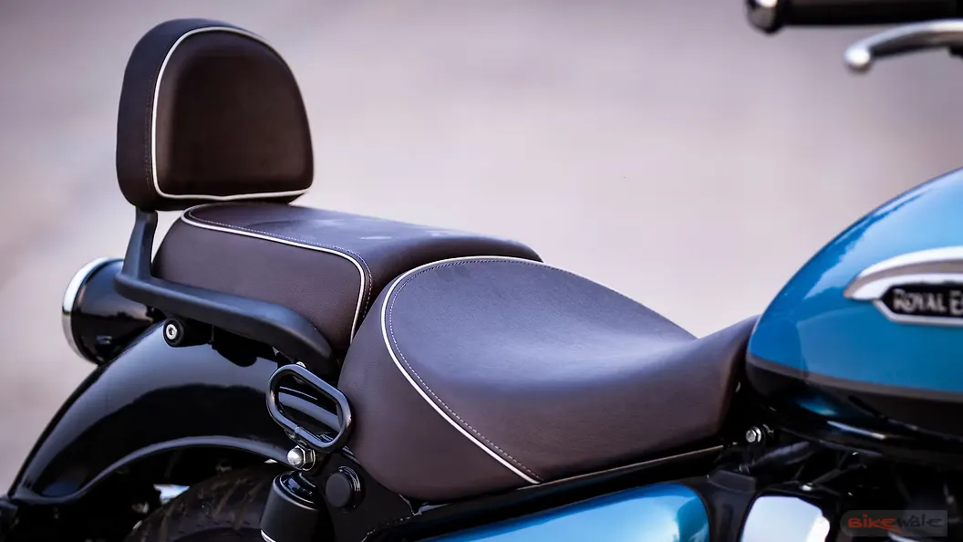 Royal Enfield Meteor 350 Seat Backrest Image – BikeWale