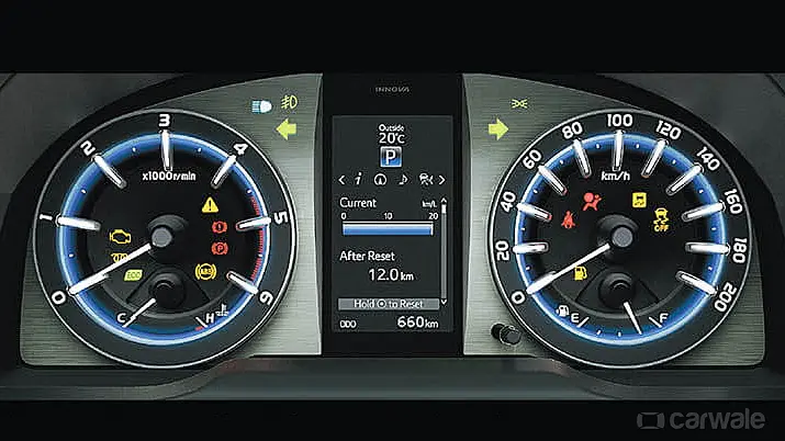 Toyota Innova Crysta [2020-2023] Instrument Cluster
