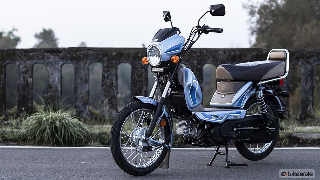 TVS XL 100 Comfort Right Side View Image – BikeWale