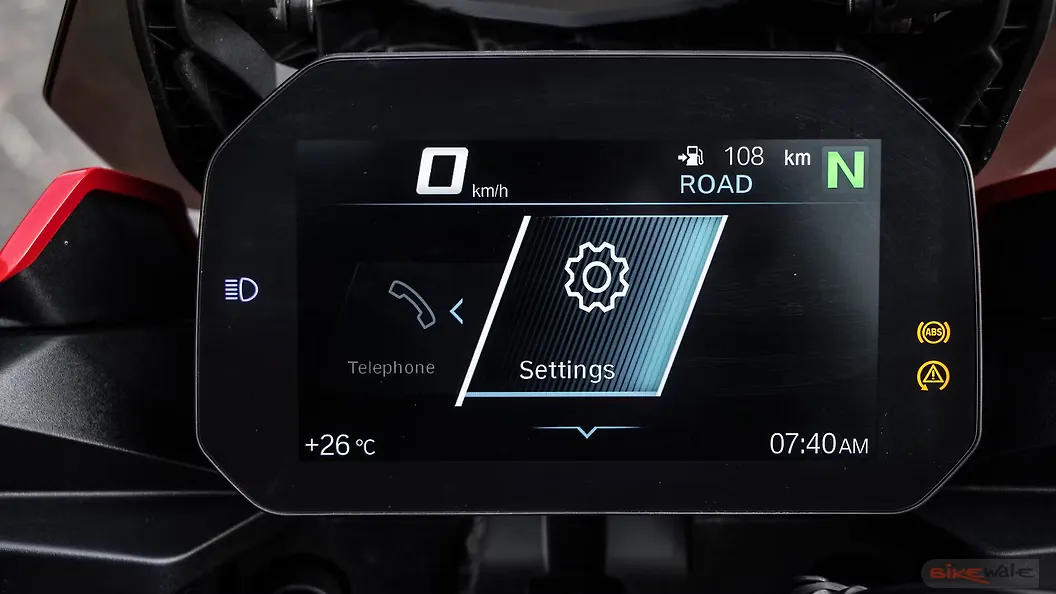 BMW F900XR [2021] TFT / Instrument Cluster Image – BikeWale