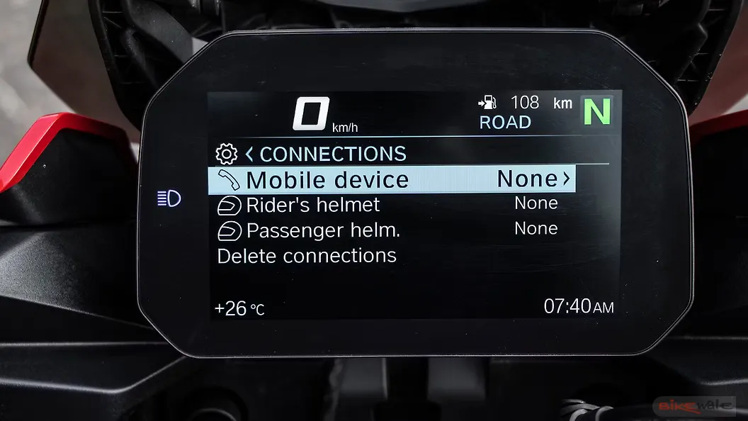 BMW F900XR [2021] TFT / Instrument Cluster Image – BikeWale