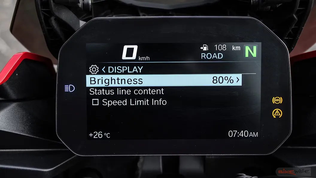 BMW F900XR [2021] TFT / Instrument Cluster Image – BikeWale