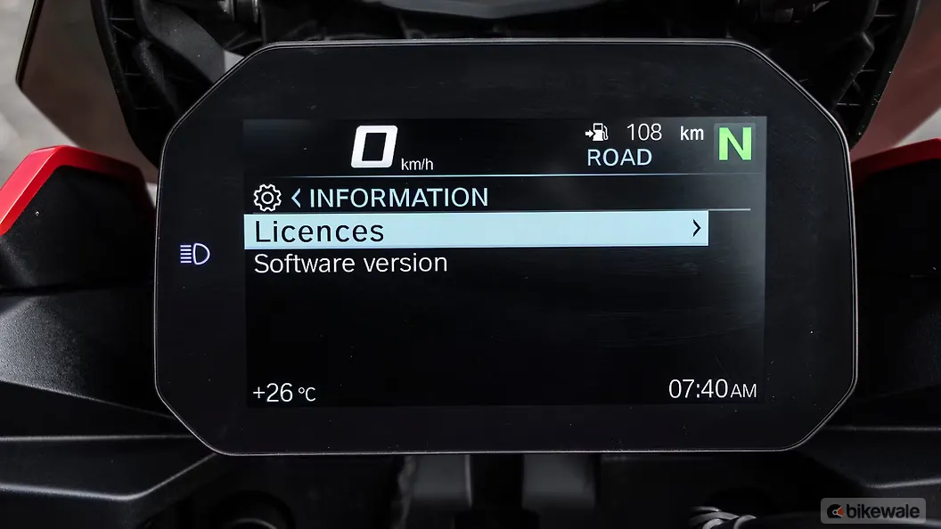 BMW F900XR [2021] Instrument Cluster Image – BikeWale