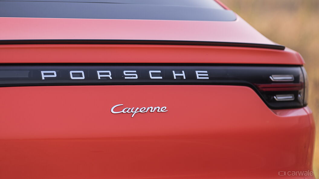 Porsche Cayenne Coupe Rear Logo