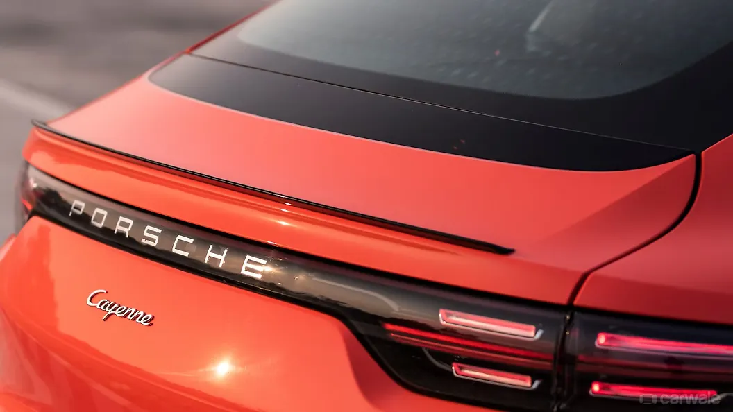Cayenne Coupe Rear Spoiler Image, Cayenne Coupe Photos in India CarWale