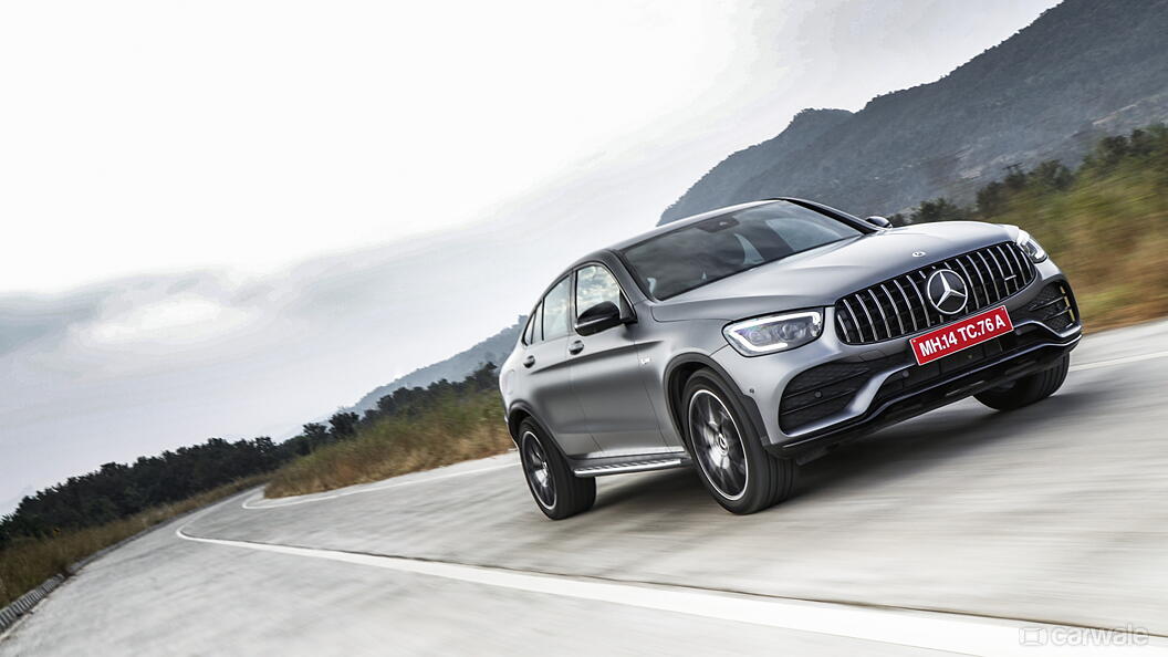 AMG GLC43 Coupe Right Front Three Quarter Image, AMG GLC43 Coupe Photos ...